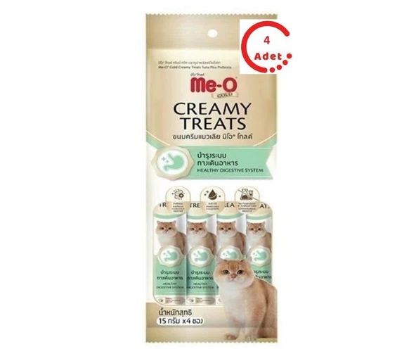Me-o Gold Ton Balığı Prebiyotik Kedi Ödülü 4 x 15 Gr x 4 Adet ürün görseli 1