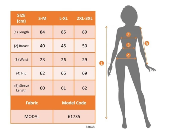 Kadın Uzun Kollu V Yakalı Belden Kuşaklı Puantiyeli Mini Modal Elbise - Resim 5