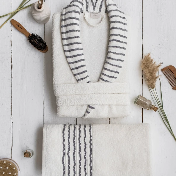 Schafer Home Scala Banyo Seti 6 Parça-Krem - 5