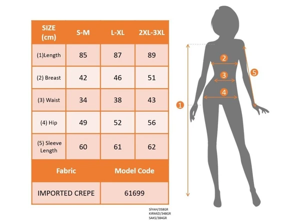 Kadın Uzun Kollu Kruvaze Yaka Yandan Büzgülü Asimetrik Detaylı Ithal Krep Mini Elbise - Resim 9