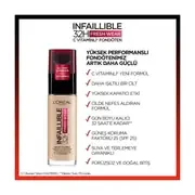 Loreal Paris Uzun Süre Kalıcı Fondöten - Infaillible 24h Fresh Wear 120 Vanilla 30 ml - 3