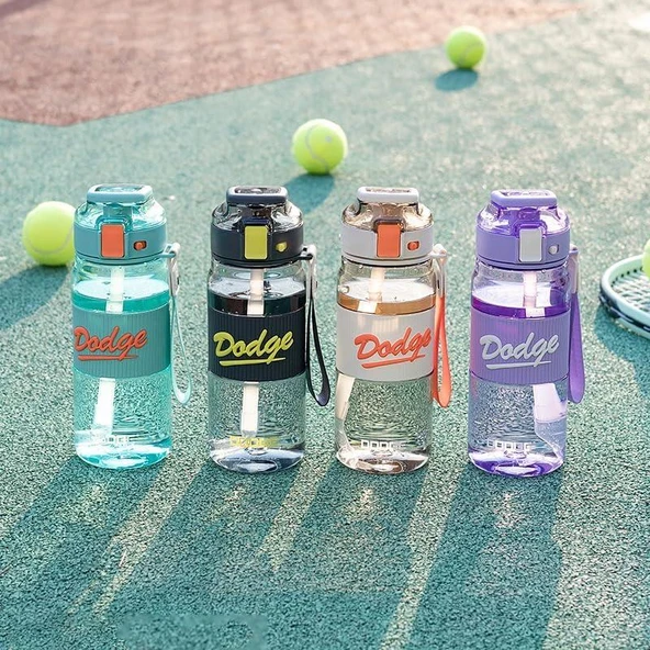 Dodge Su Matarası Tritan Mor 670Ml - 6