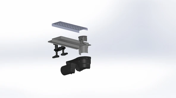 Duş kanalı 40 cm - 2