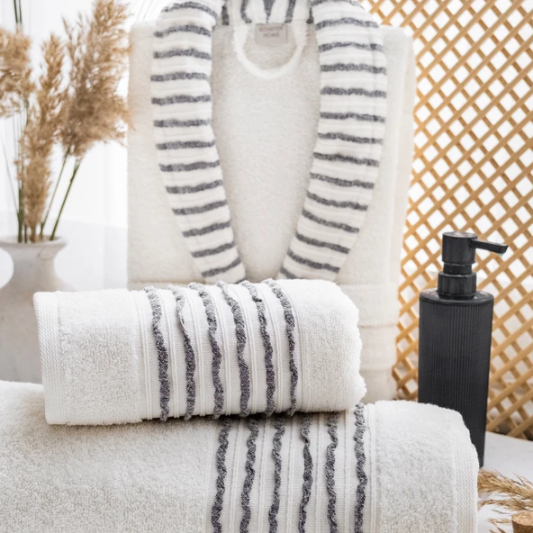 Schafer Home Scala Banyo Seti 6 Parça-Krem - 8