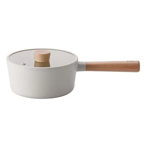 0128 D-NEOF218 FIKA ALUMINYUM CAM KAPAKLI DOKUM SOS TENCERE 18CM - Resim 2