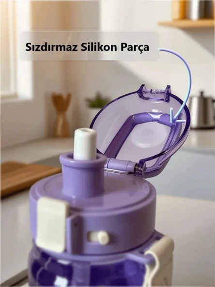 Dodge Su Matarası Tritan Mor 670Ml - 2