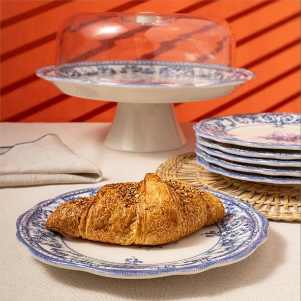 Fecra Majestic Blue 8 Parça Sunum Seti - 2