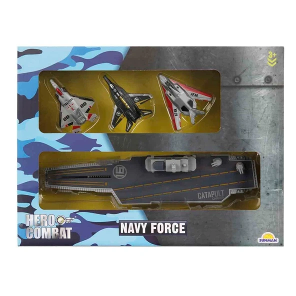 Fırlatma Rampalı Askeri Uçak Gemisi Seti - T063 - 5
