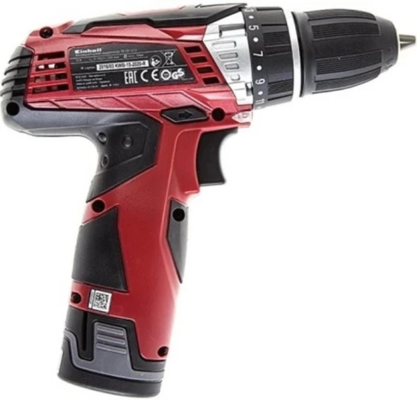 Einhell TE-CD 12 Li Çift Akülü Vidalama - Resim 4
