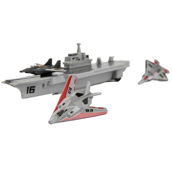 Fırlatma Rampalı Askeri Uçak Gemisi Seti - T063 - 3