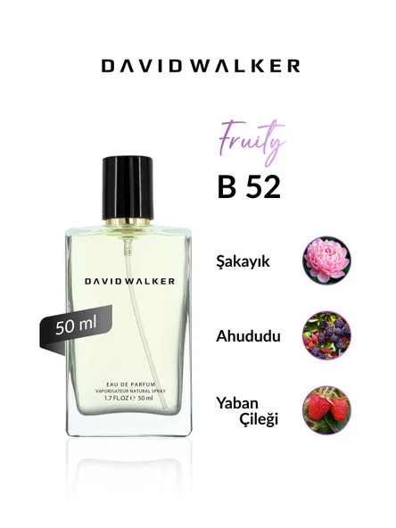 David Walker B52 Persea 50 ml Kadın Parfüm | Fruity ürün görseli 1