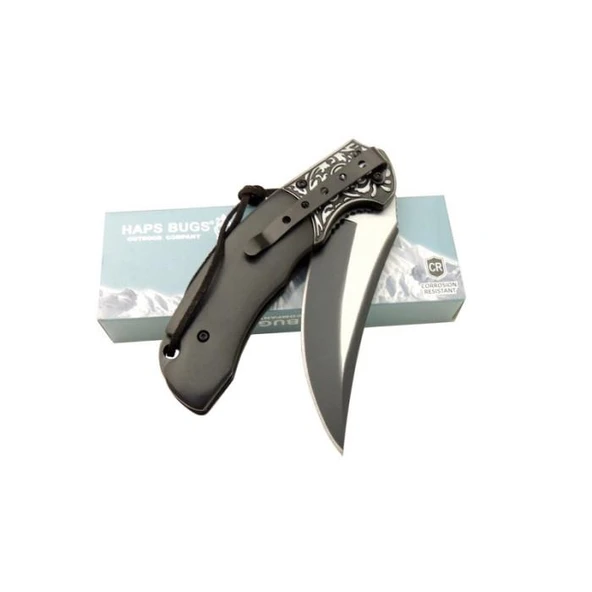 Hançer Çakı Maun Deri İpli - Resim 4