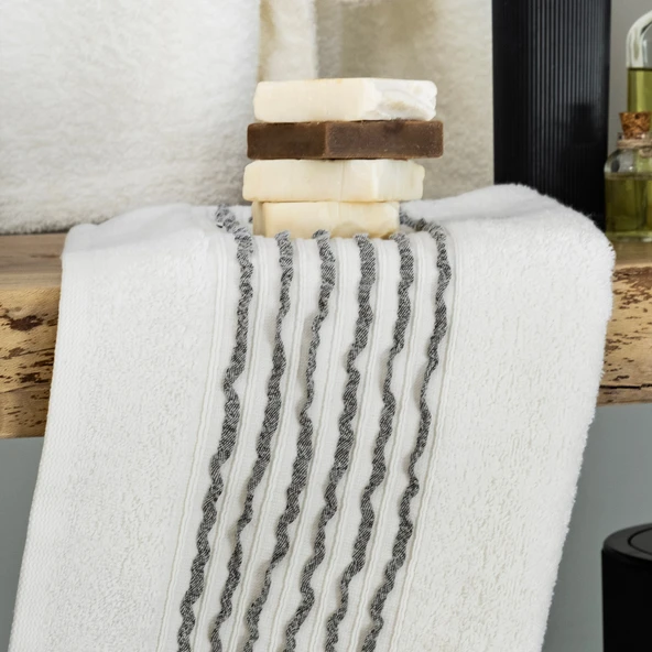 Schafer Home Scala Banyo Seti 6 Parça-Krem - 12