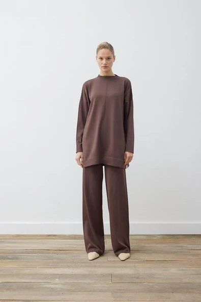 Voleta Mereize Triko Pantolonlu Takım