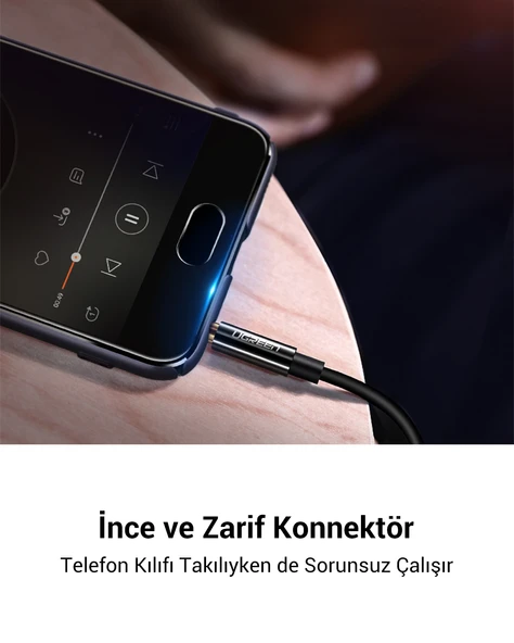 UGREEN 3.5mm 2'li Aux Kulaklık Çoklayıcı, Siyah, 20816 - Resim 6