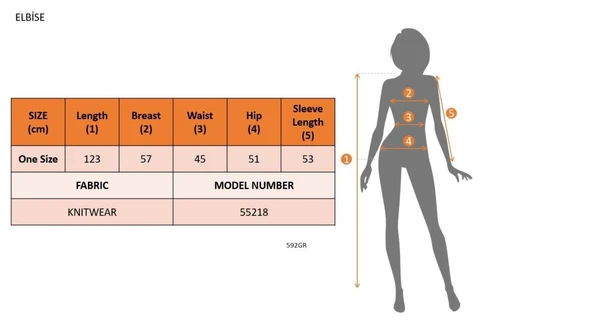 Kadın Uzun Kollu Yakalı çok Renkli Triko Uzun Elbise - Resim 11