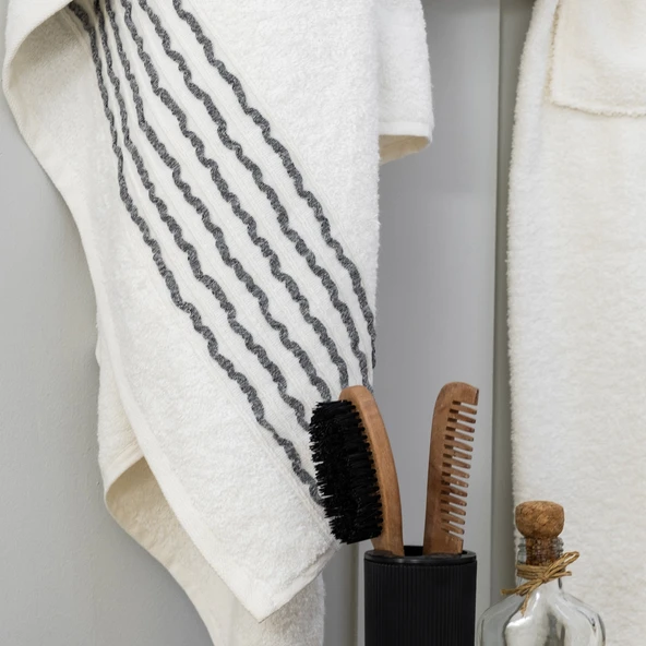 Schafer Home Scala Banyo Seti 6 Parça-Krem - 11