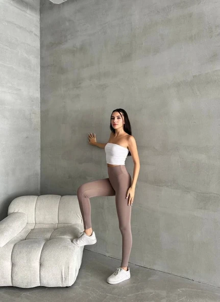 Kadın Yüksel Bel Korse Detay Toparlayıcı Tayt ürün görseli