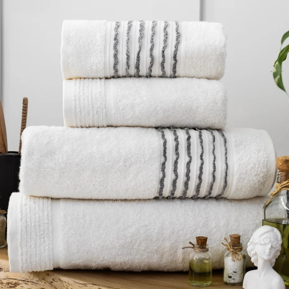 Schafer Home Scala Banyo Seti 6 Parça-Krem - 9