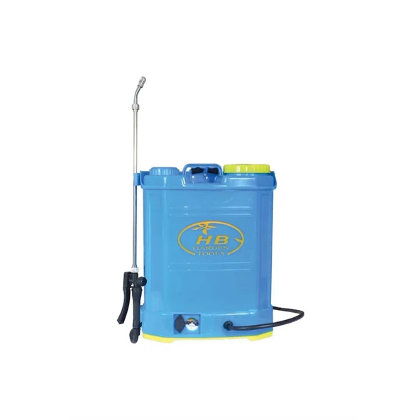 HB 16lt Mavi Sırt Tipi Akülü İlaçlama Makinesi