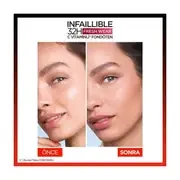Loreal Paris Infaillible 32H Fresh Wear C Vitaminli Fondöten - 125 Natural Beige - 3
