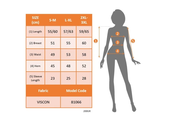 Kadın Kısa Kollu V Yakalı önden çapraz Geçmeli Detay Viskon Bluz - Resim 6
