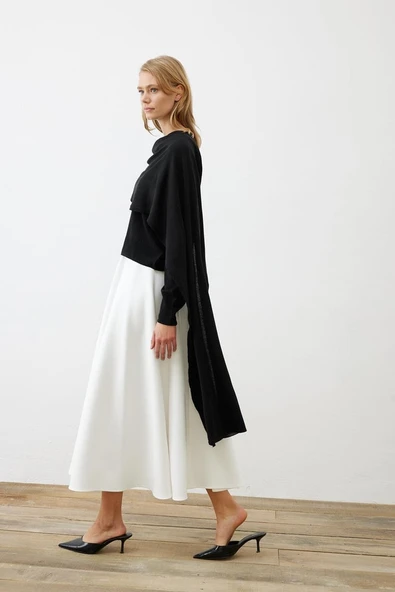 Bella Şal Detaylı Trirko Kazak Terzi Dükkanı - Resim 10