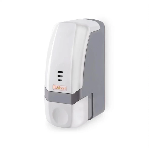 Flosoft Hazneli Sıvı Köpük Sabun ve Dezenfektan Verici Dispenseri Aparatı - 700 Ml. - Beyaz ürün görseli 1