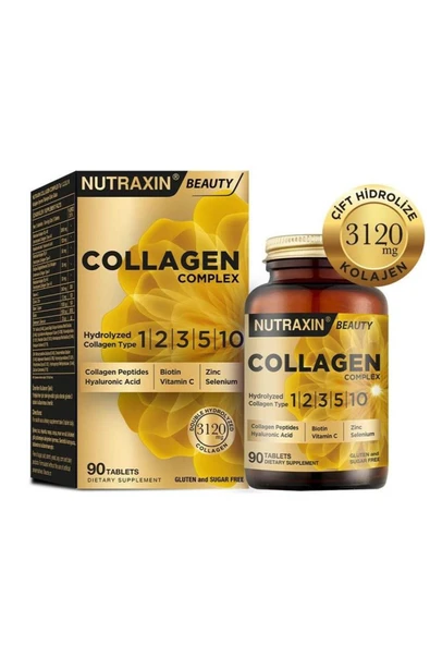 Collagen Beauty Complex 90 Tbl - Hidrolize Tip 1, 2, 3, 5, 10, Biotin, Zinc, Bakır, Hya, ürün görseli 1