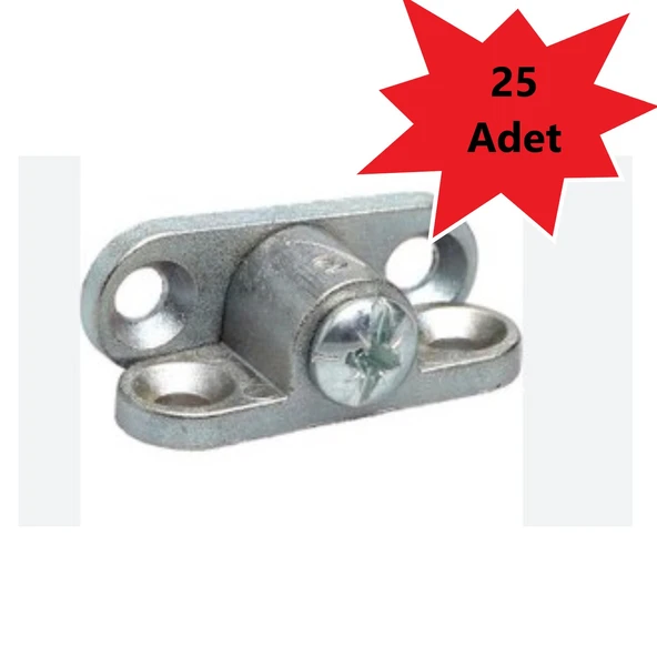 Kelebek Bağlantı, Çektirme Zamak-Metal Köşe Birleştirme Kelebek Bağlantı (25 Adet) ürün görseli