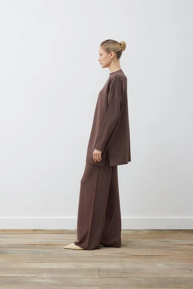 Voleta Mereize Triko Pantolonlu Takım - 3