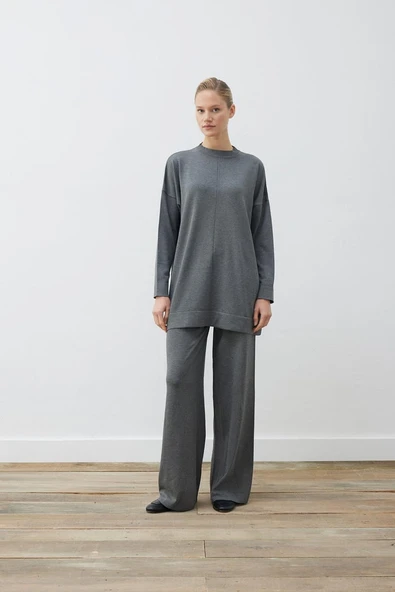 Voleta Mereize Triko Pantolonlu Takım - 5