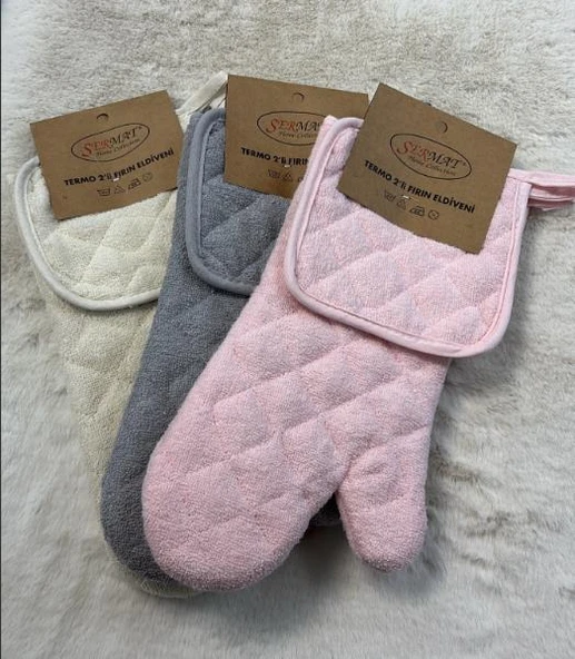 T.Concept SerMat Termo 2li Eldiven Tutaç Takımı Kombin Renk ürün görseli