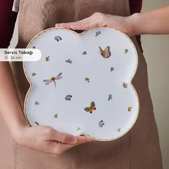 Karaca Stream Bone Destina 34 Parça 6 Kişilik Kahvaltı Takımı - Resim 6