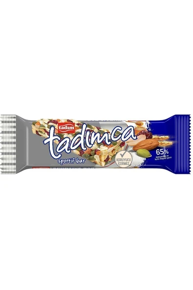 Tadım Sportif Bar 30 gr 20 li + Yer Fıstıklı Bar 30 gr 20 li Karma Paket - Resim 4