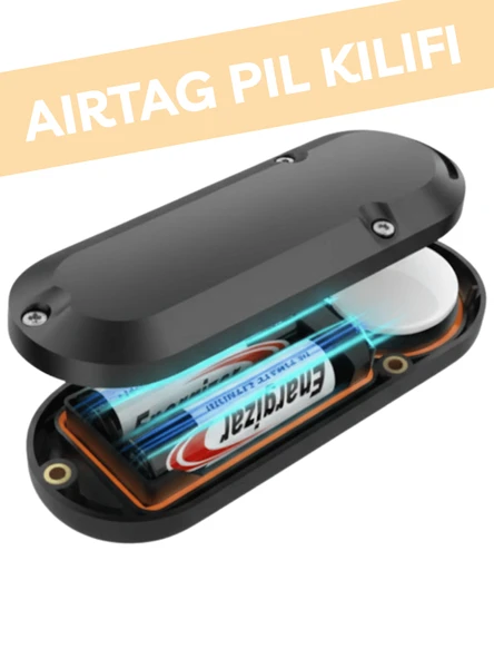 Airtag Pil Süre Arttırıcı 10 Yıl Pil Ömrü Kesintisiz Taşınabilir Pratik Araç Çocuk Yaşlı Motor Takip ürün görseli 1