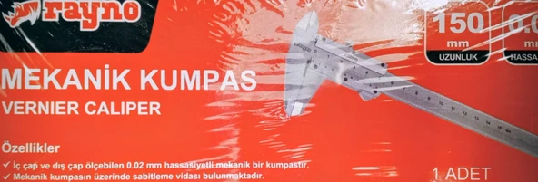 RAYNO MEKANİK KUMPAS 1500.02mm ürün görseli