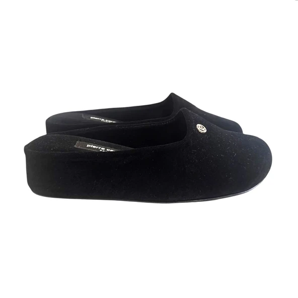 Pierre Cardin Düz Kapalı Kışlık Bayan Terlik Halı Terliği - Resim 2