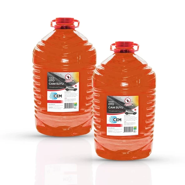 CEM CAR CARE Yazlık Cam Suyu 5 LT 2'Li Avantaj Paket - 2