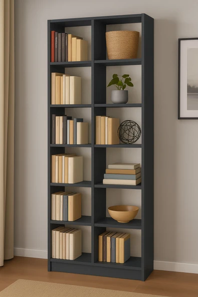 DEMEZLER MOBİLYA Modern 2'li Kitaplık ürün görseli 1