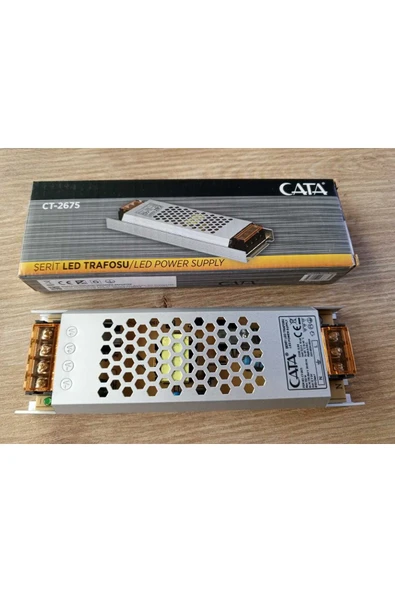 12,5 Amper 150w Ultra Slim Şerit Led Trafosu Ct-2675 - 1
