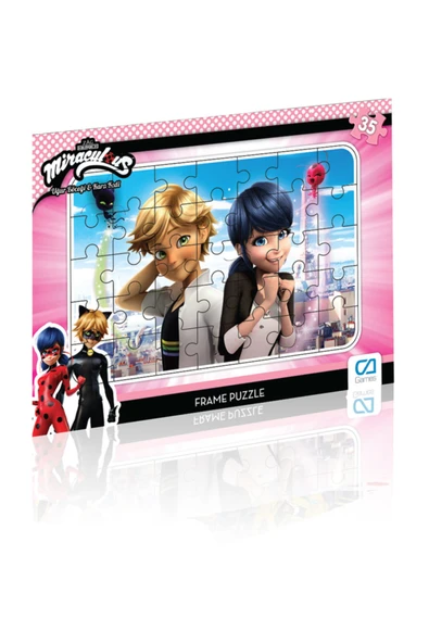 Mıraculous Frame Puzzle  - 35 ürün görseli