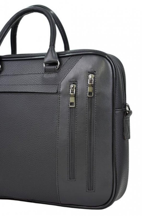 15.6" Siyah Laptop Evrak Çantası - 3
