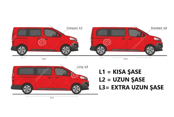 SCUDO VAN MAXİ UZUN ŞASE TAVAN ÇITASI GRİ 2022 2023 2024 2025 2026 2027 - Resim 2