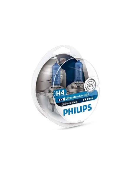 Philips 12V Ampul 60/55 W (Set) Ultimate White Light 5000K - 1