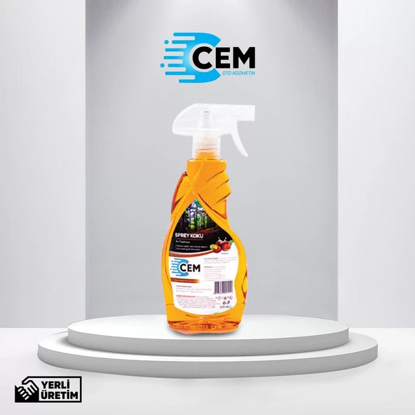 CEM CAR CARE Sprey Koku Air Freshener Kestane 500 ML - Resim 2
