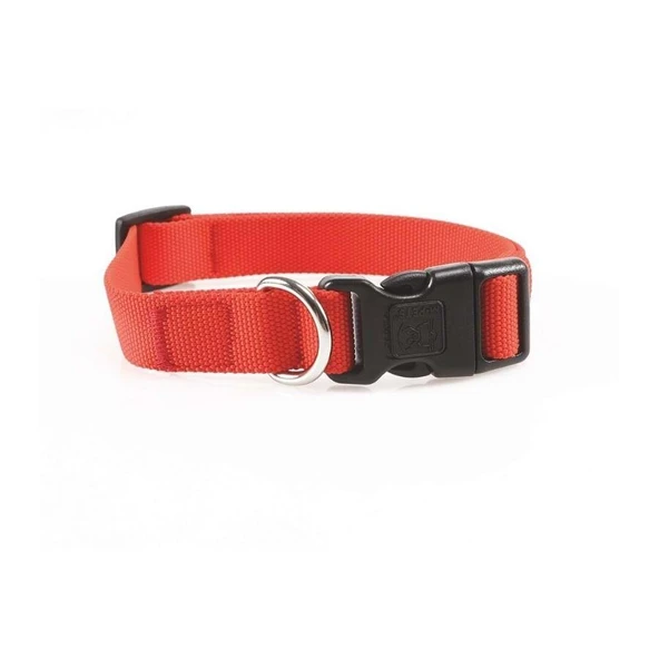 M-Pets Jolly Köpek Boyun Tasması Kırmızı L - Resim 2