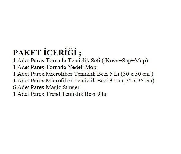 Parex Çeyiz Paketi - 2