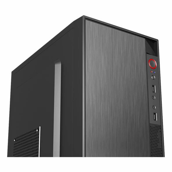 Vento VS119S 300W USB 3.2 mATX Micro Tower Siyah Kasa - Resim 3