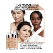Loreal Paris True Match Nude Fondöten Serum 3-4 Light Medium - 4